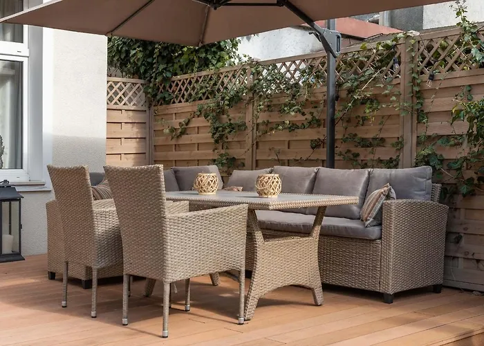 Agapella Apartamenty- Ogrod 400m Od Plazy 6 Doroslych I Dzieci Feriehus *